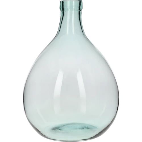 Damigiana di vetro per vino 5 L - con cesto in plastica - 2