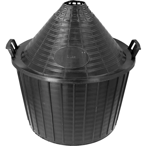 Damigiana per vino 54 L in cesto di plastica - 4