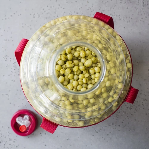 Damigiana per vino leggera e infrangibile con cinghie, 25 L - 14