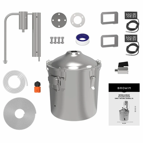 Destylator hawkSTILL 1.0 CONVEX 30L- 1 ODSTOJNIK - 3