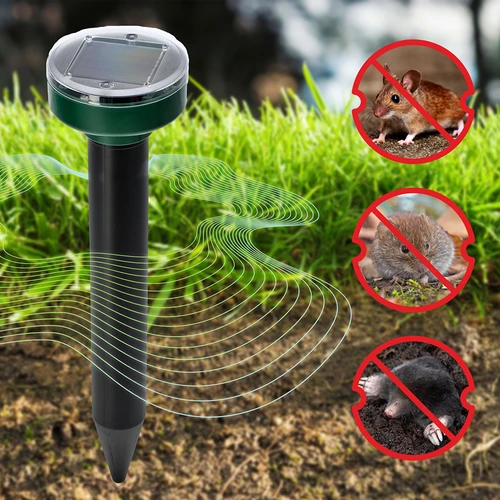Dissuasore solare per talpe – protezione del giardino efficace, sicura e rispettosa degli animali, 1 pz. - 11