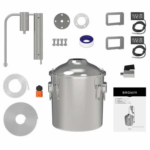 Distillatore classico Convex 18 L - 1 deflemmatore - 3