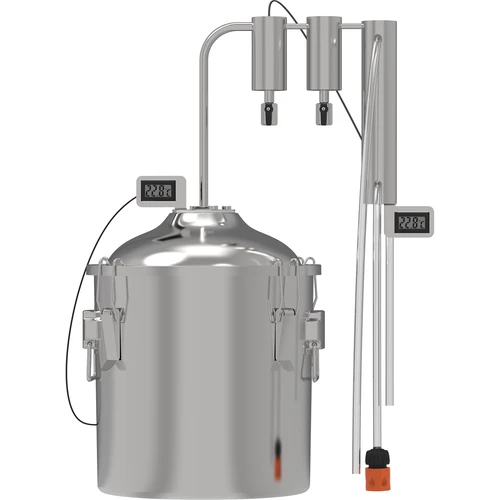 Distillatore classico Convex 18 L - 2 deflemmatori  - 1 