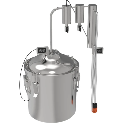Distillatore classico Convex 18 L - 2 deflemmatori - 2
