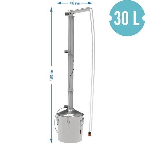 Distillatore hawkSTILL Aabratek 30 L, 48 mm 1.0 LITE - 17