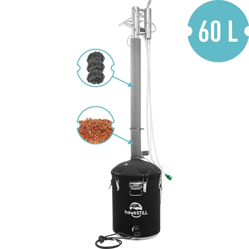 Distillatore hawkSTILL Dita Fredde 2.3 PREMIUM (60 L, 60,3 mm) - 2