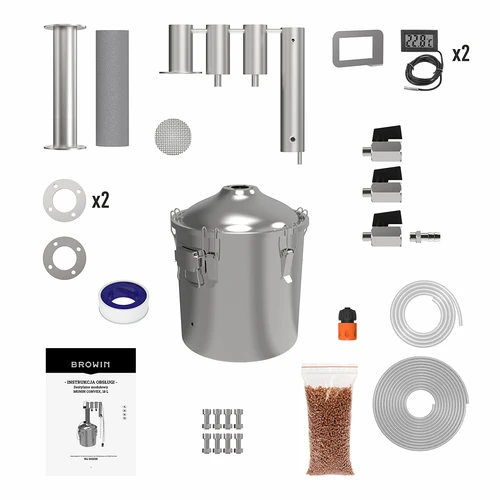 Distillatore modulare 18 L Munin convesso - 4