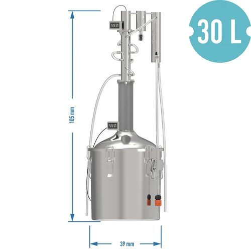 Distillatore modulare Convex 30 L - Torpedo, "Dita Fredde" - 13