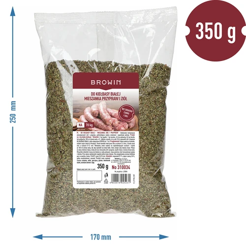 Do kiełbasy białej - mieszanka przypraw i ziół, 350g - 3
