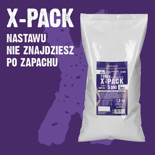 Drożdże Turbo X-Pack 1,8 kg - profesjonalne, dla dużych nastawów - 6
