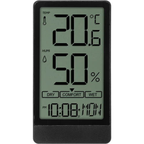 Elektroniczny termometr pokojowy marki Soens, czarny - 2