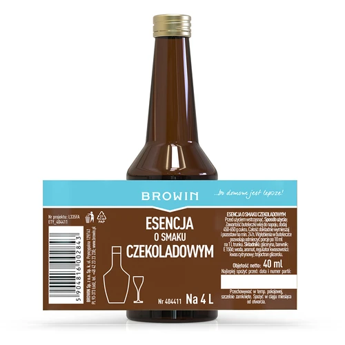 Esencja o smaku czekoladowym na 4 L - 40 ml - 7