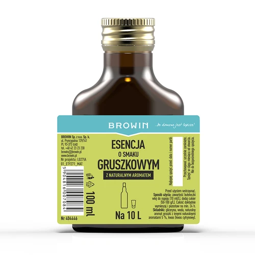 Esencja o smaku gruszkowym - likier gruszkowy, zaprawka 100 ml - 4