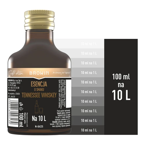 Esencja o smaku Tennessee whiskey na 10 L - 100 ml - 5