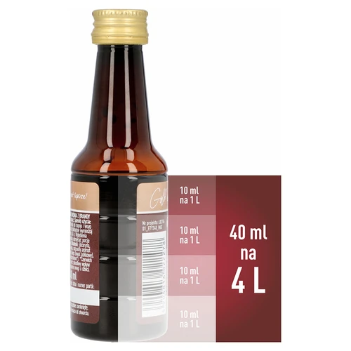 Esencja o smaku Wiśnia z brandy, 40 ml - na 4 L - 5