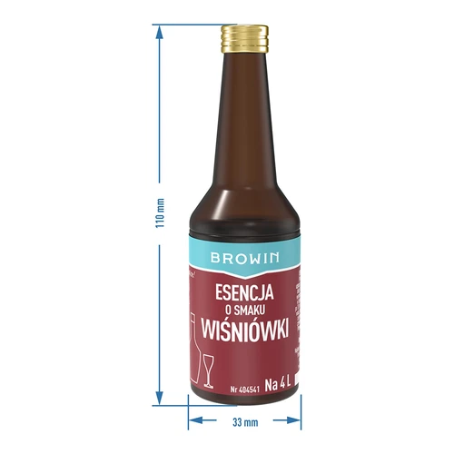 Esencja o smaku Wiśniówki na 4 L - 40 ml - 8