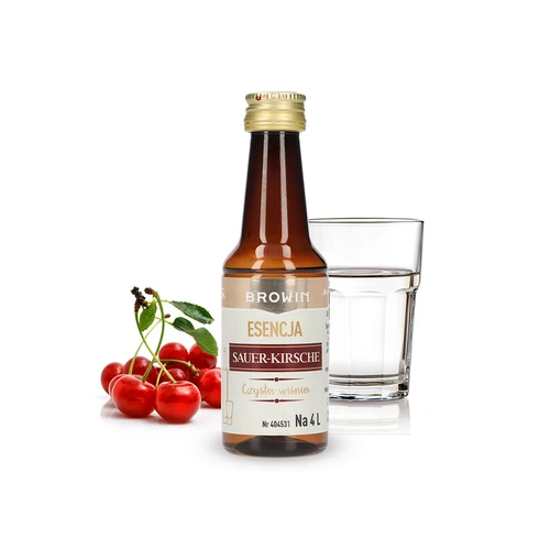 Esencja Sauer-Kirsche - Czysta Wiśnia, 40 ml, na 4L - 3
