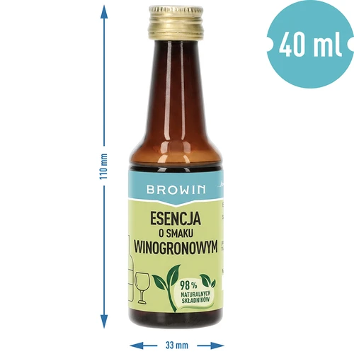 Essenza al gusto d'uva, 40 ml - 6