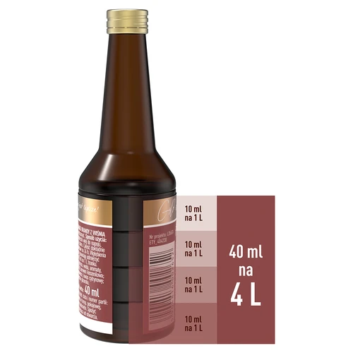 Essenza al gusto di brandy alla ciliegia 40 ml per 4 l - 5