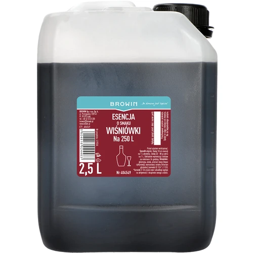 Essenza al gusto di ciliegia, 2.5 L per 250 L di bevanda pronta  - 1 