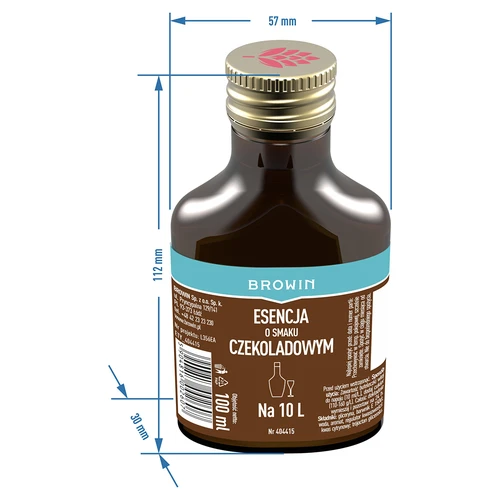 Essenza al gusto di cioccolato 100 ml per 10 L - 5