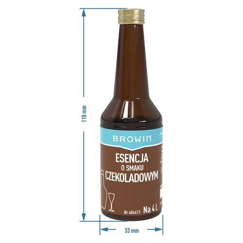 Essenza al gusto di cioccolato per 4 L - 40 ml - 8