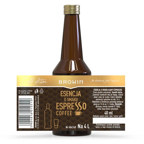 Essenza al gusto di Espresso, per 4 L, 40 ml - 4