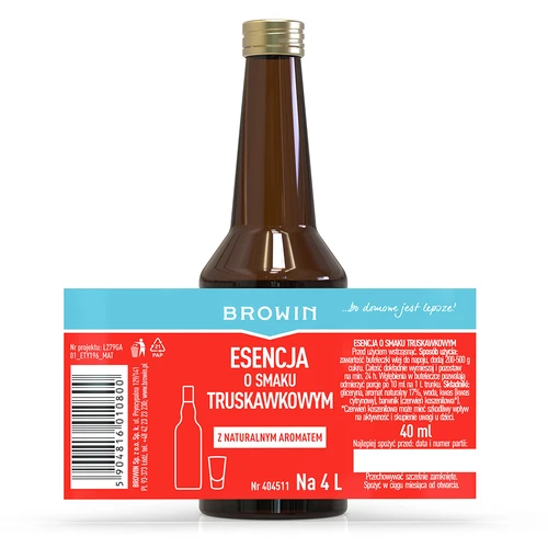 Essenza al gusto di fragola, 40 ml - 4