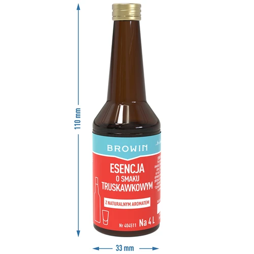 Essenza al gusto di fragola, 40 ml - 6