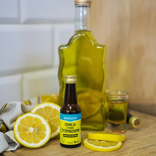 Essenza al gusto di limone con aroma naturale per 4 L - 40 ml - 8