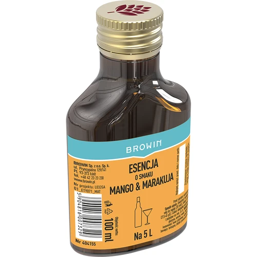 Essenza al gusto di mango & frutto della passione per 5 L, 100 ml - 2