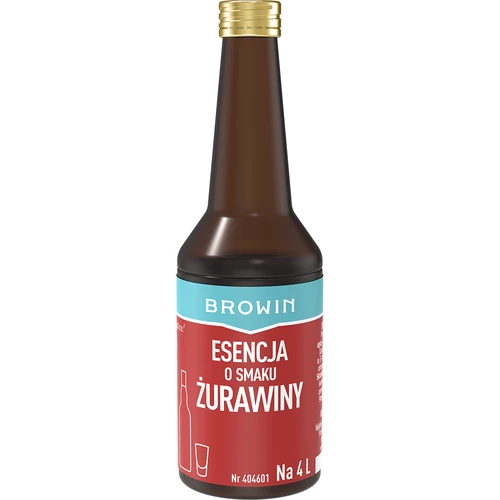 Essenza al gusto di mirtillo rosso per 4 L - 40 ml  - 1 