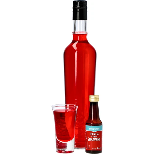 Essenza al gusto di mirtillo rosso per 4 L - 40 ml - 4
