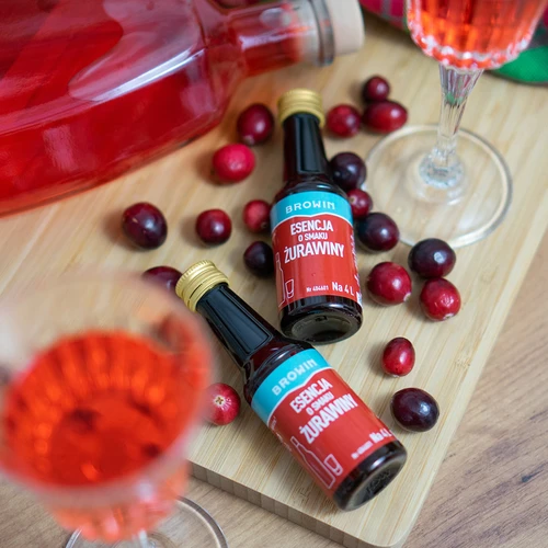 Essenza al gusto di mirtillo rosso per 4 L - 40 ml - 10