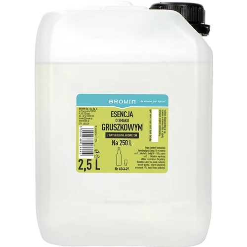Essenza al gusto di pera, con aroma naturale, 2,5L  - 1 