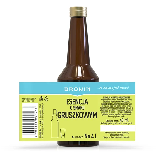 Essenza al gusto di pera - liquore di pera, preparato 40 ml - 6