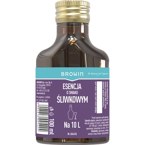 Essenza al gusto di prugna 100 ml  - 1 