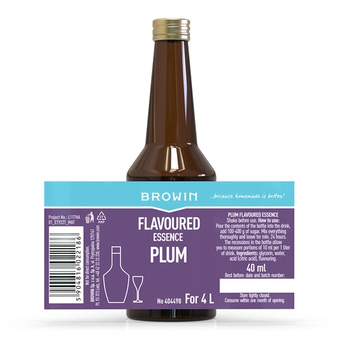 Essenza al gusto di prugna 40 ml - 5