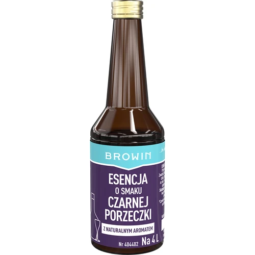 Essenza al gusto di ribes nero con aroma naturale per 4 L - 40 ml  - 1 