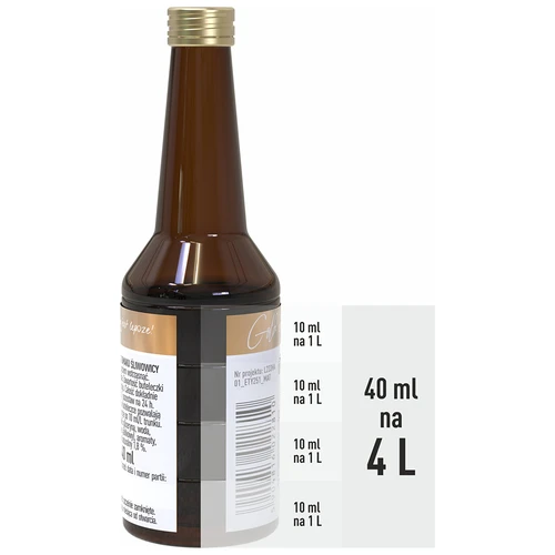 Essenza al gusto di slivovitz, per 4 L, 40 ml - 5