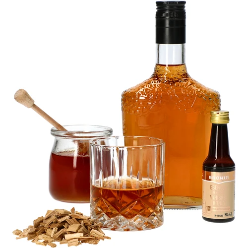 Essenza al gusto di Whiskey Honey per 4 L - 40 ml - 4