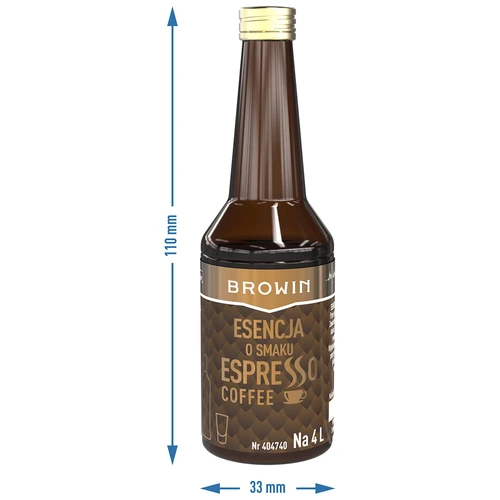 Essenza al gusto espresso, per 4 L, 40 ml - 6