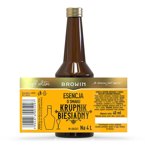 Essenza al gusto - Krupnik Biesiadny per 4 L - 40 ml - 7