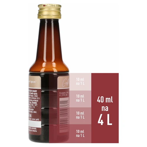 Essenza al gusto Reserve Brandy, 40 ml, per 4 L - 5