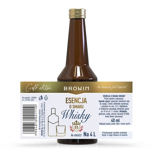 Essenza al gusto Whisky 40 ml - 4