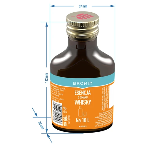 Essenza al gusto whisky per 10 L - 100 ml - 5