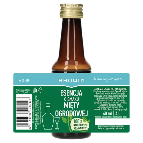Essenza alla menta da giardino per 4 L, 40 ml - 4