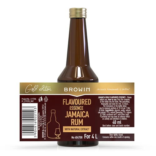 Essenza aromatizzata al Rum Giamaicano 40 ml - 5