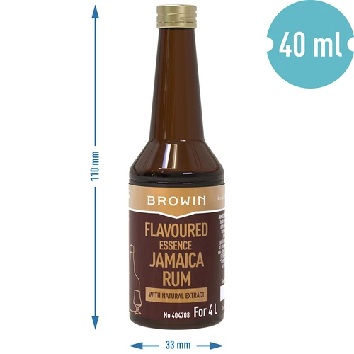 Essenza aromatizzata al Rum Giamaicano 40 ml - 9