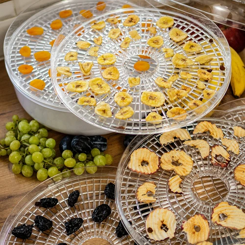 Essiccatore da 125 W per funghi, frutta, verdure ed erbe aromatiche - 11